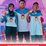 Dua siswa SMKN 1 Sumbawa Besar meraih juara pada lomba Bali Badung Open Karate International Championship 2023